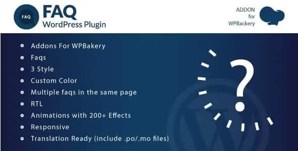 دانلود ادآن Faq و پرسش های متداول برای WPBakery