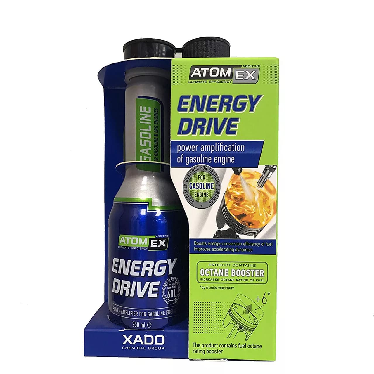 مکمل سوخت خودرو اکسادو مدل Energy Drive حجم 250 میلی لیتر — تصویر ۲