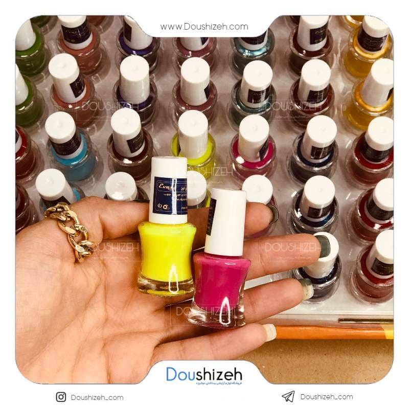 لاک ناخن رنگی طرح جدید HAPPY NAILS — تصویر ۳