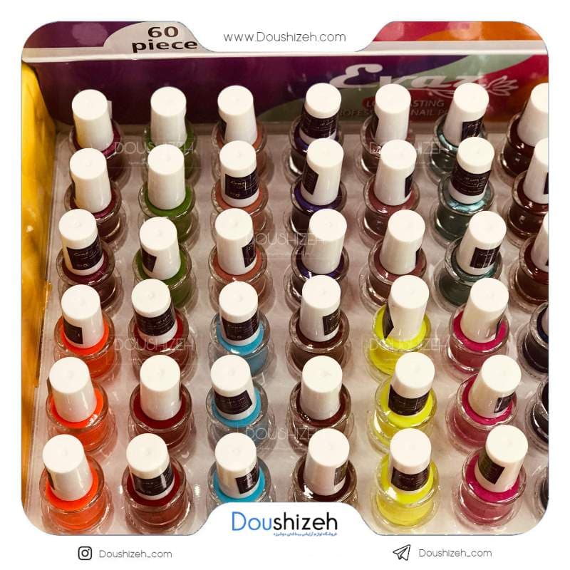 لاک ناخن رنگی طرح جدید HAPPY NAILS — تصویر ۵