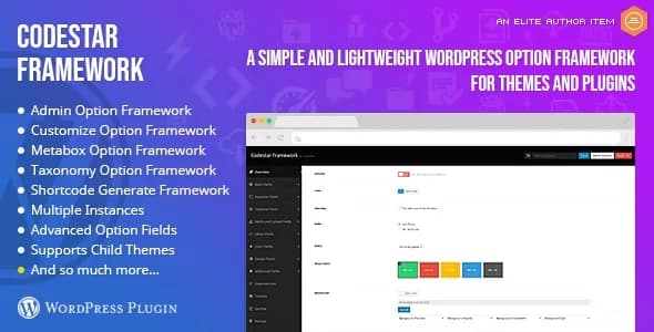 دانلود افزونه وردپرس Codestar Framework