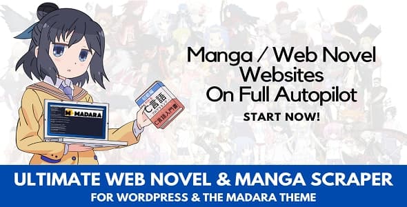 دانلود افزونه وردپرس Ultimate Web Novel and Manga Scraper