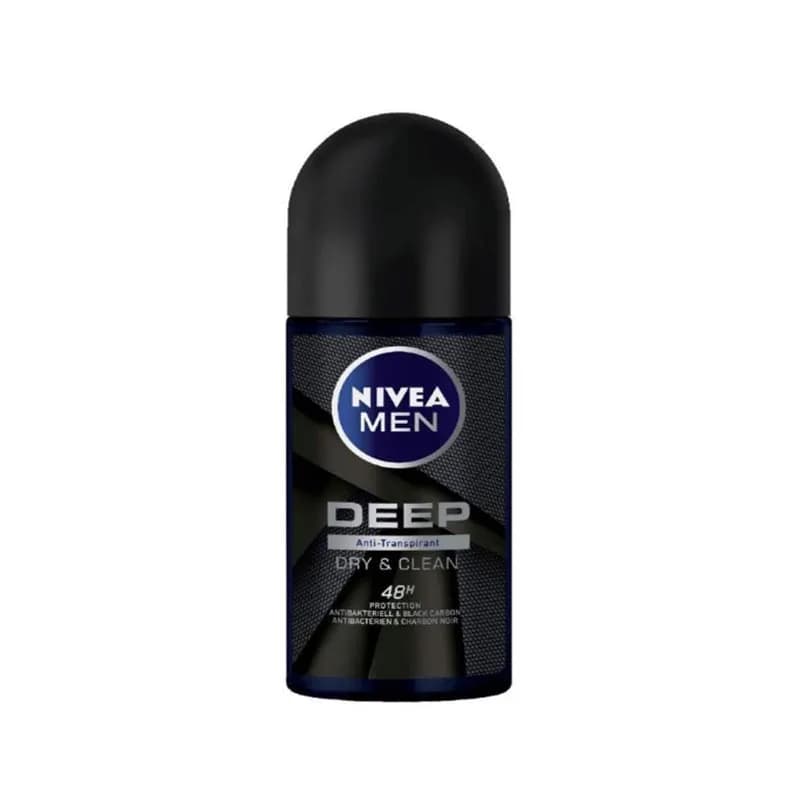 مام رول ضد تعریق مردانه نیوا مدل deep dry& clean feel حجم 50 میلی لیتر