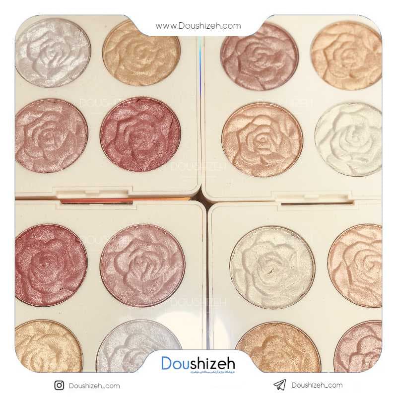هایلایتر طرح گل هدی بیوتی HUDABEAUTY — تصویر ۶