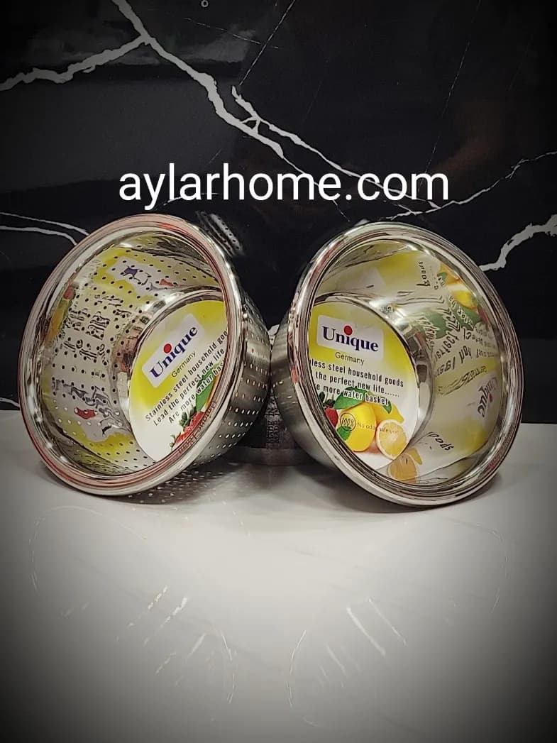 ست آبکش لگن استیل — تصویر ۸