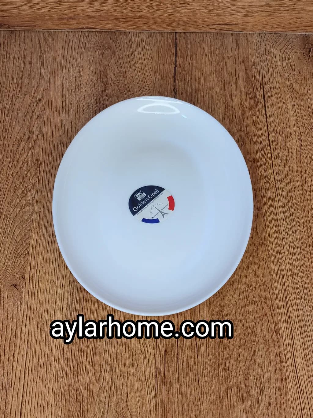 دیس الویه خوری سفید ساده گلدن اپال
