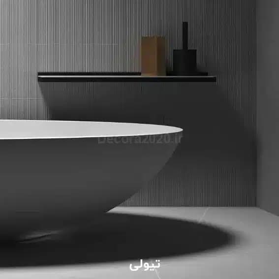 سرامیک تیولی طوسی روشن 95*95 اسپینکر