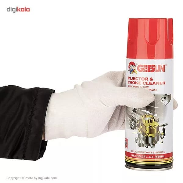 اسپری انژکتورشوی گتسان مدل G-2045A حجم 450 میلی لیتر — تصویر ۲