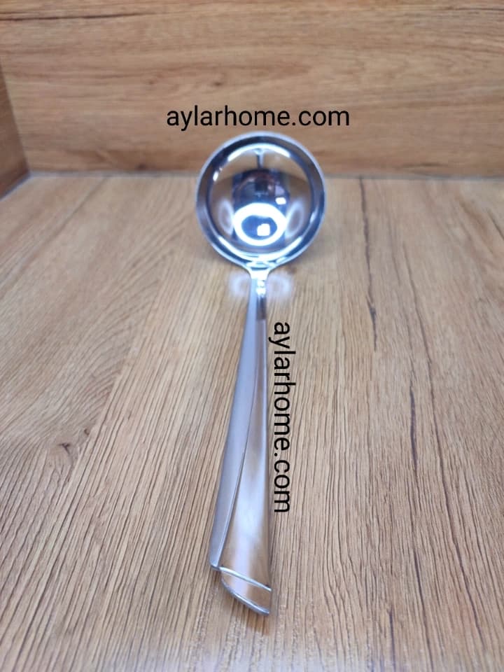 ملاغه استیل تکی طرح ناخنی — تصویر ۳