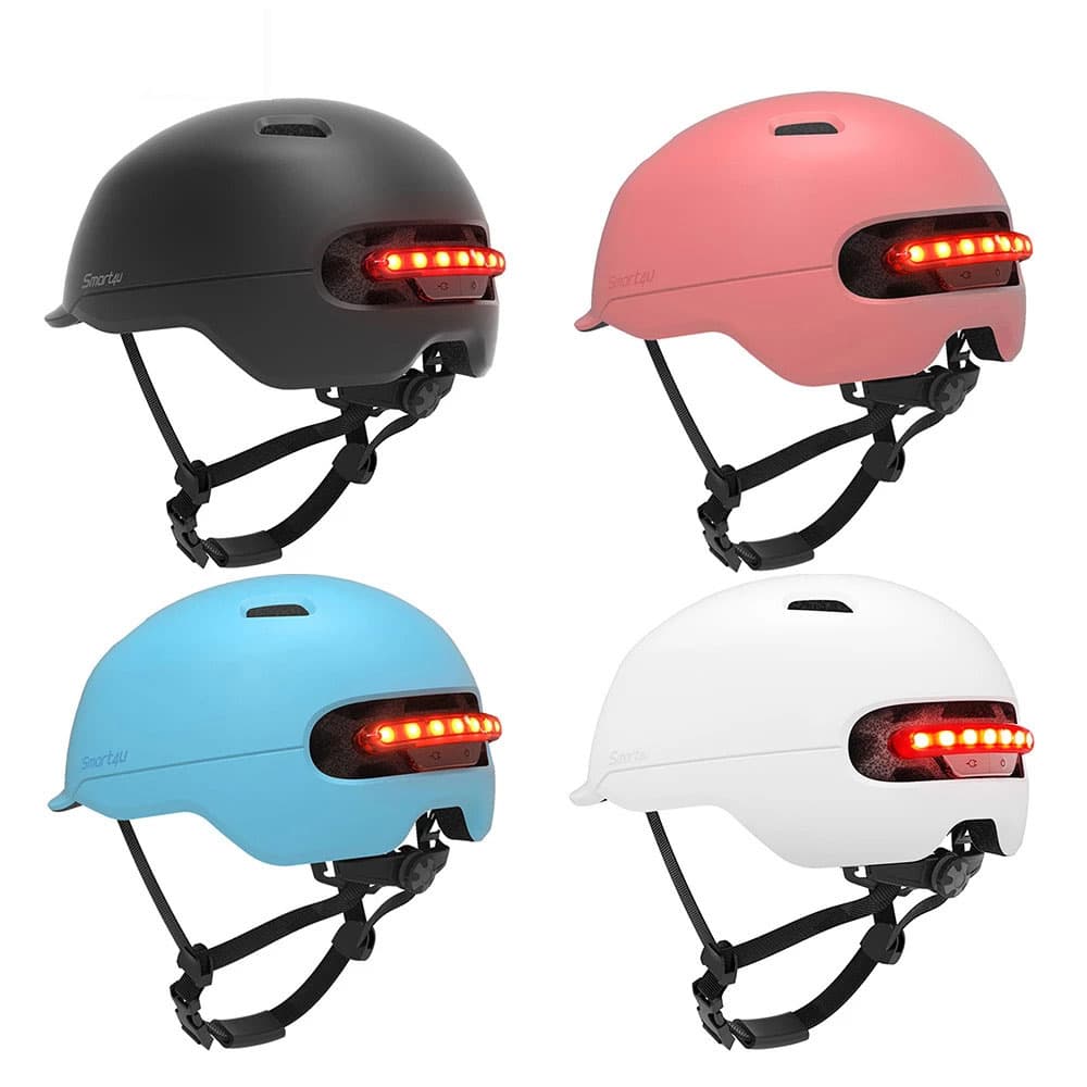 کلاه ایمنی دوچرخه سواری چراغ دار شیائومی Kask Smart4U SH50 LED — تصویر ۵