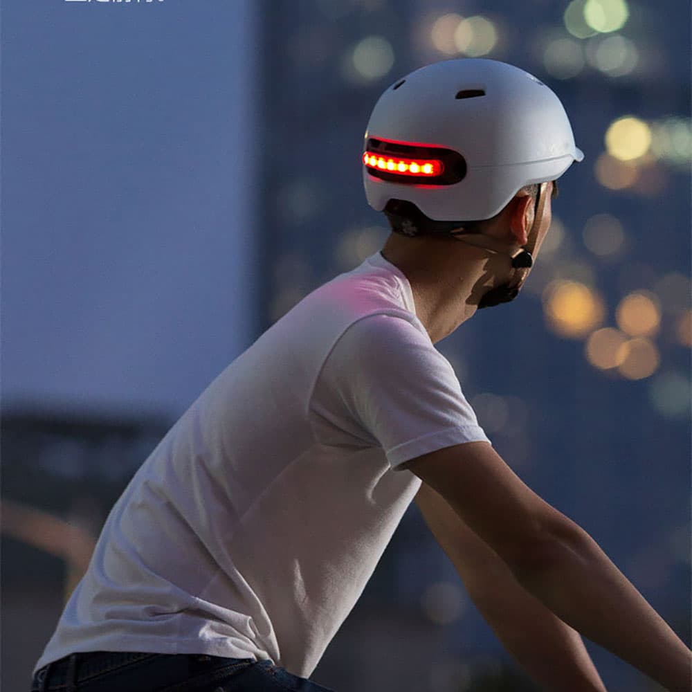 کلاه ایمنی دوچرخه سواری چراغ دار شیائومی Kask Smart4U SH50 LED — تصویر ۴