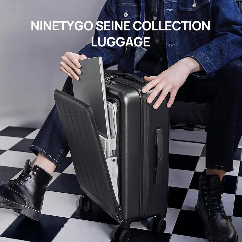 چمدان شیائومی مدل 90GO Front-Opening Business Suitcase — تصویر ۱۱