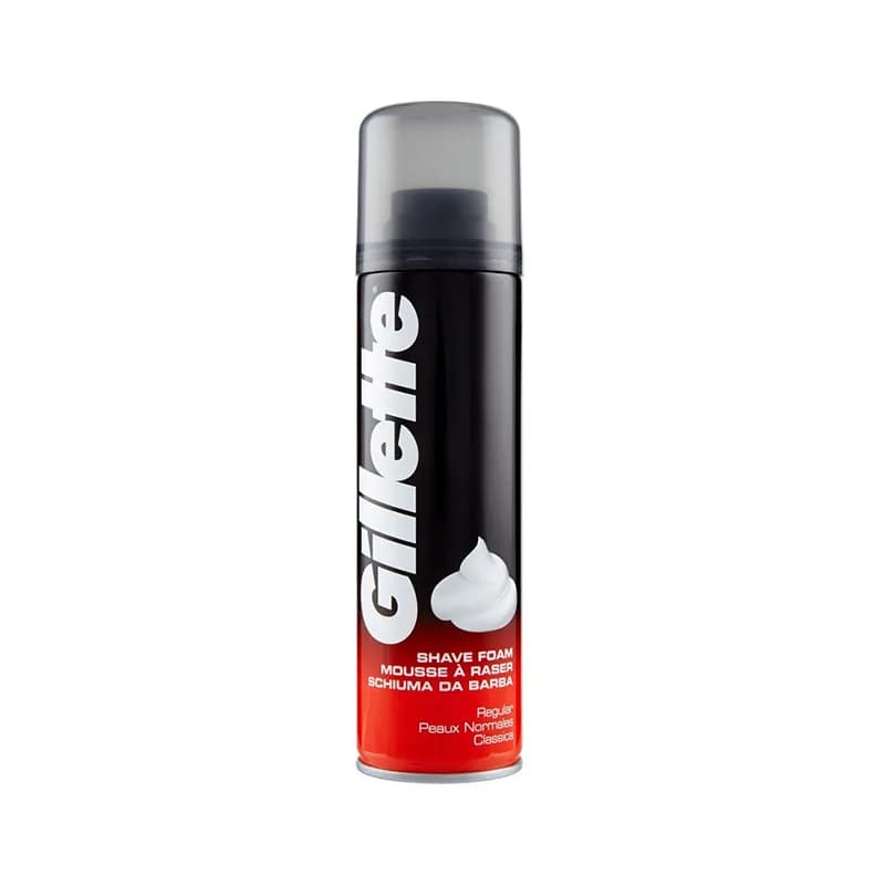 کف ریش ژیلت فوم اصلاح قرمز Gillette