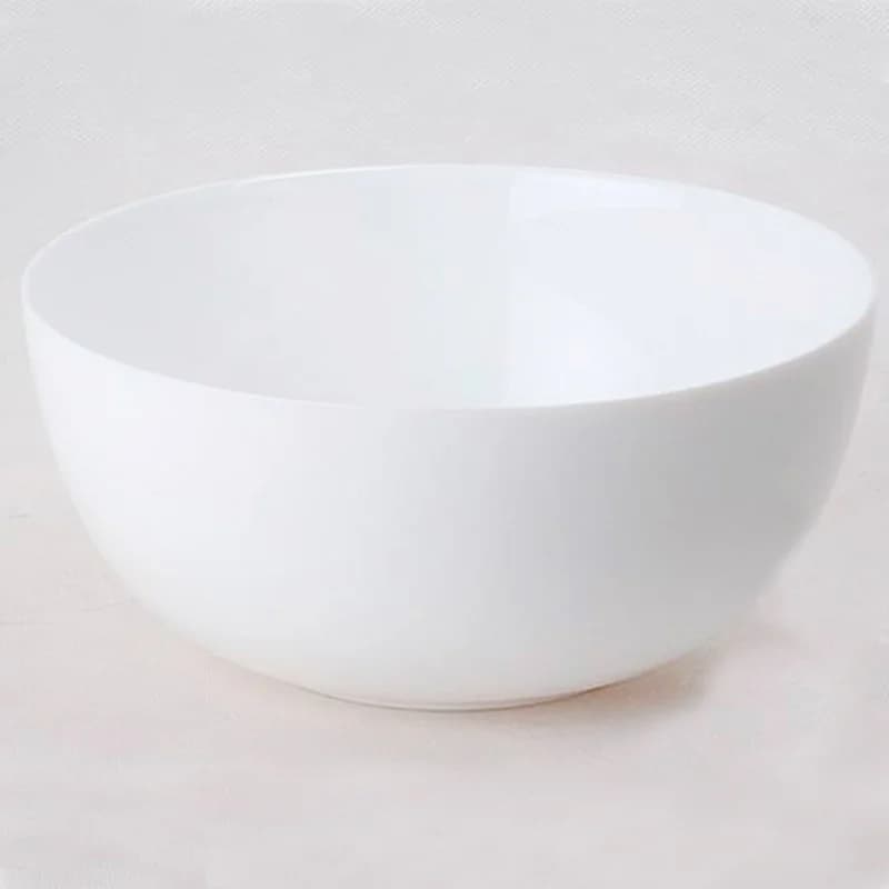 کاسه ماست خوری سفید ساده گلدن اپال