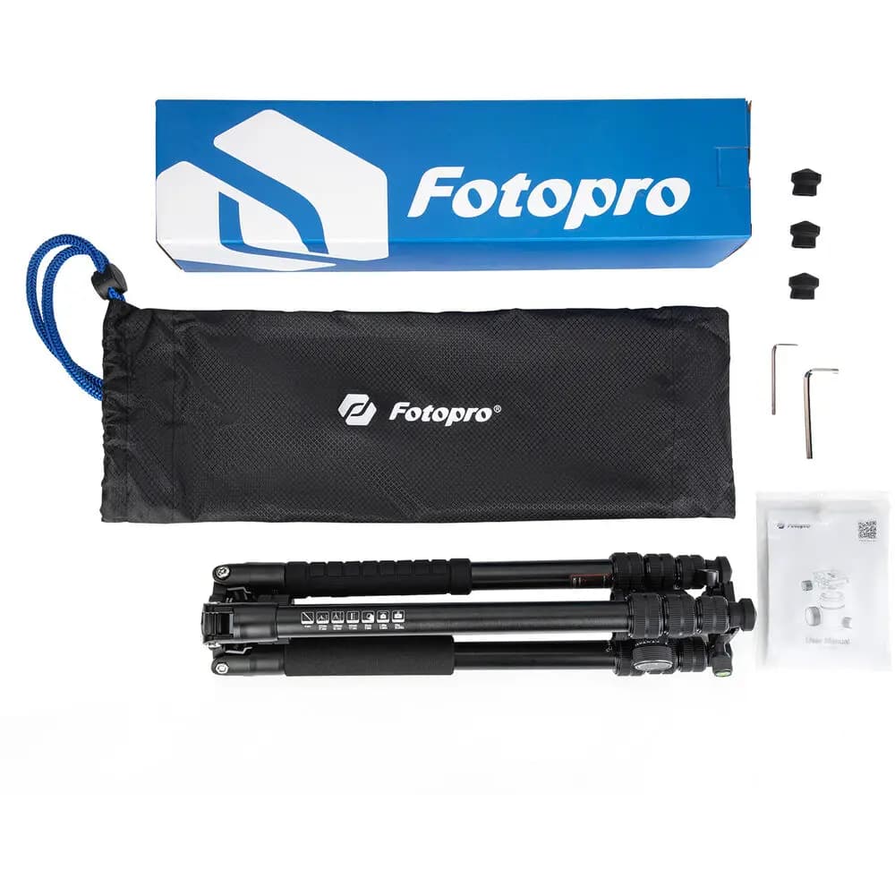 سه پایه دوربین فوتوپرو Fotopro X-go Chameleon E 2 — تصویر ۳