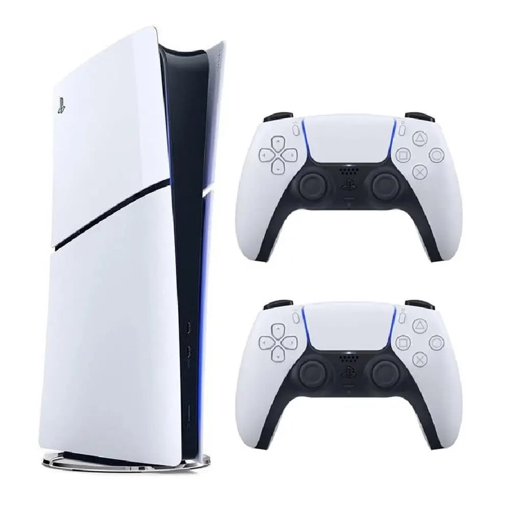 کنسول بازی سونی پلی استیشن 5 اسلیم دیجیتال مدل 2116 PS5 Slim Digital به همراه یک دسته اضافه