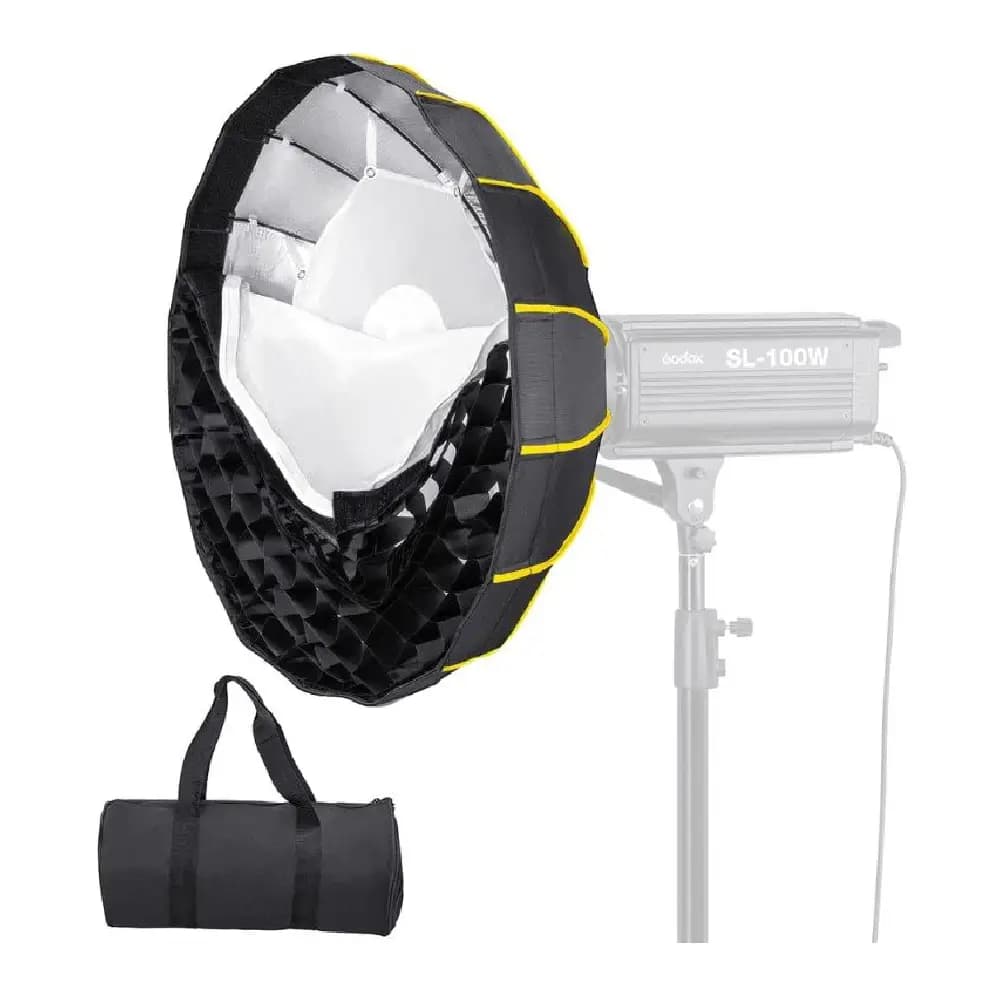 سافت باکس پارابولیک NiceFoto Parabolic Soft Box LED 60cm — تصویر ۶