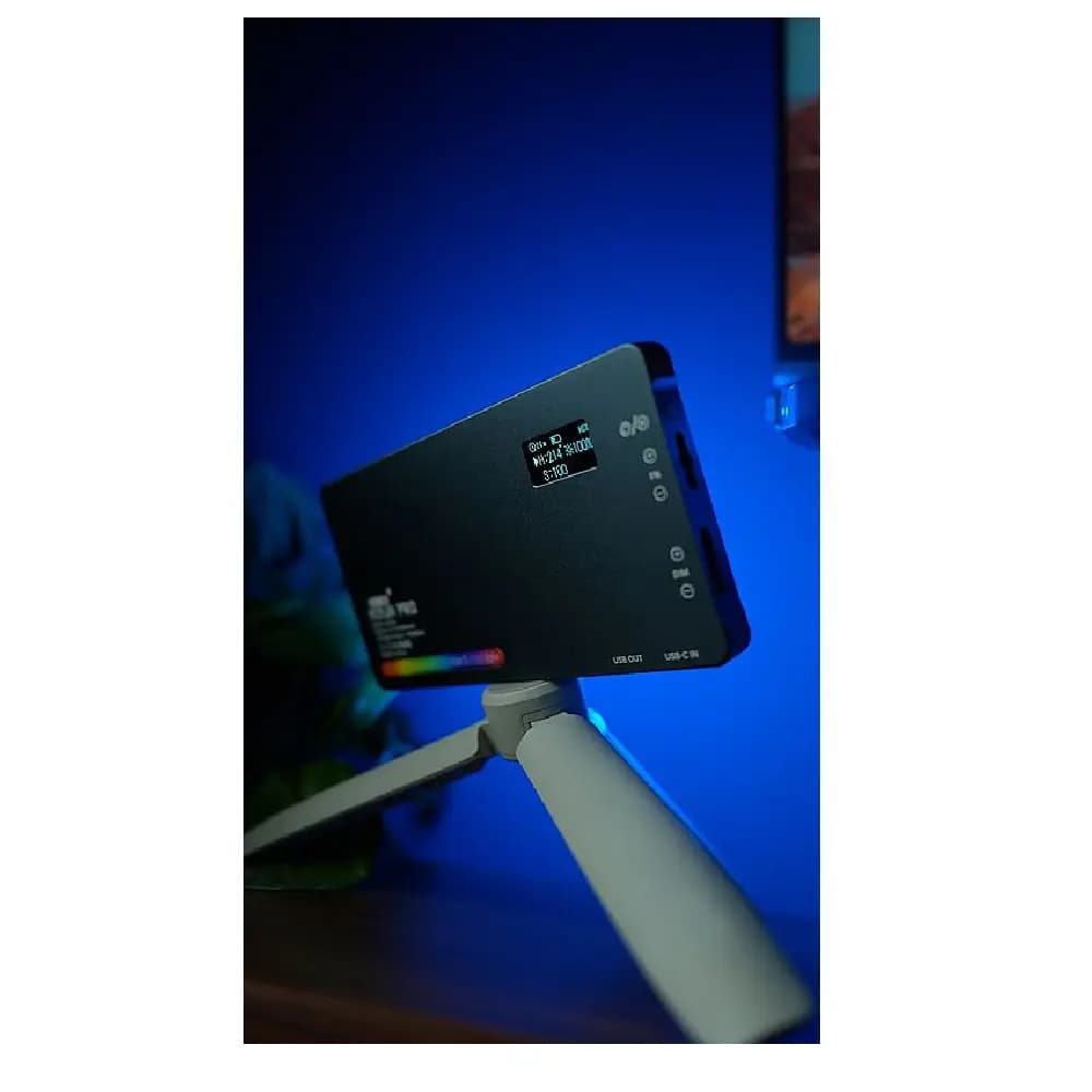 نور ال ای دی ثابت فول کالر Ninja Pro LA800 COMBO RGB LED light — تصویر ۲