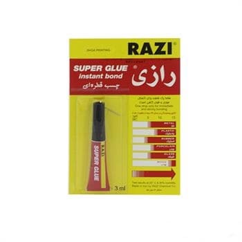 چسب قطره ای 3گرم کارتی رازی