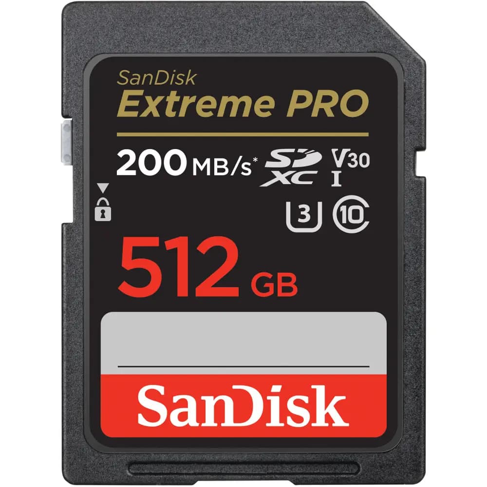کارت حافظه SANDISK SD 512G 200M EXPRO