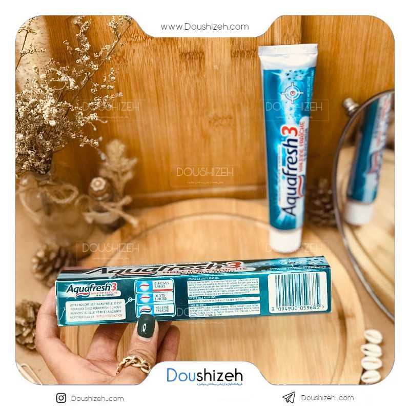 خمیر دندان 3 کاره آکوا فرش Aquafresh — تصویر ۳