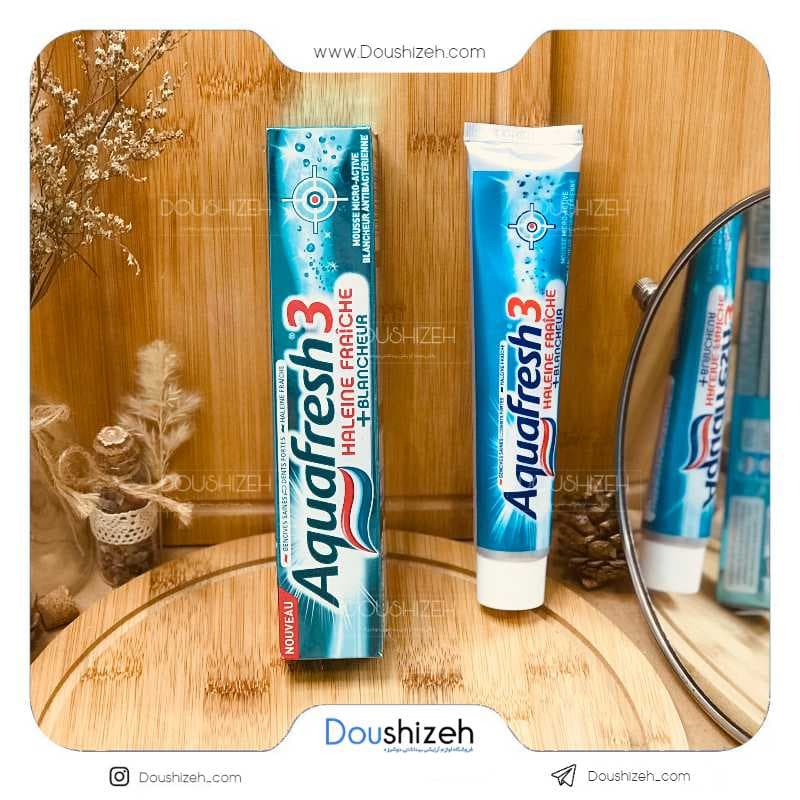 خمیر دندان 3 کاره آکوا فرش Aquafresh — تصویر ۴