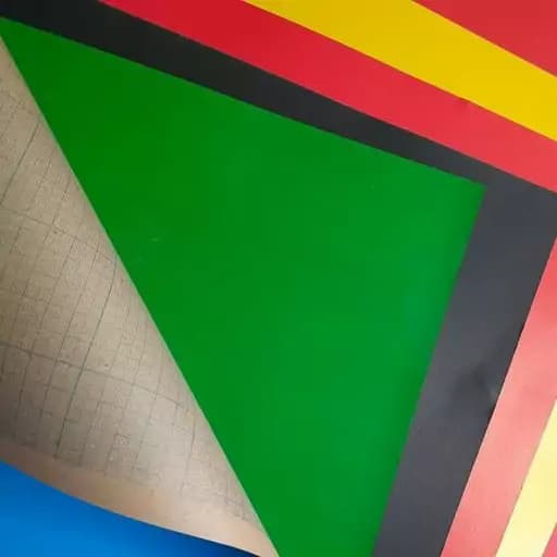 مقوا 70×50 پشت شطرنجی 10 رنگ