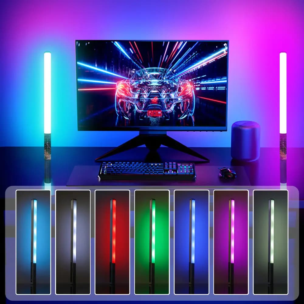 نور باتومی LUXCEO RGB MOOD-120cm — تصویر ۵