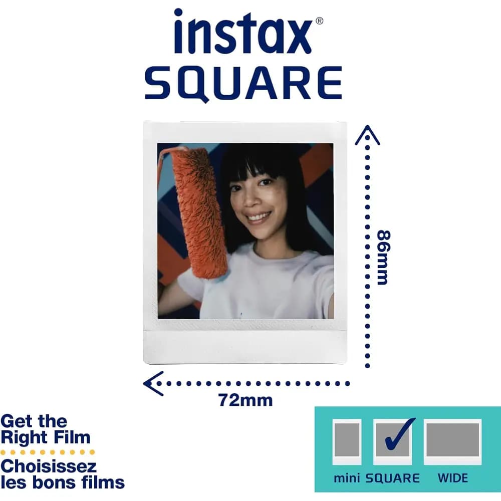 کاغذ 10 تایی Fujifilm Instax Square — تصویر ۲