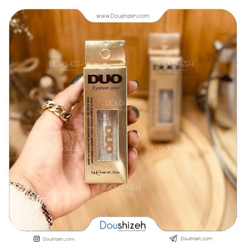 چسب مژه شفاف حرفه ای اصلی DUO