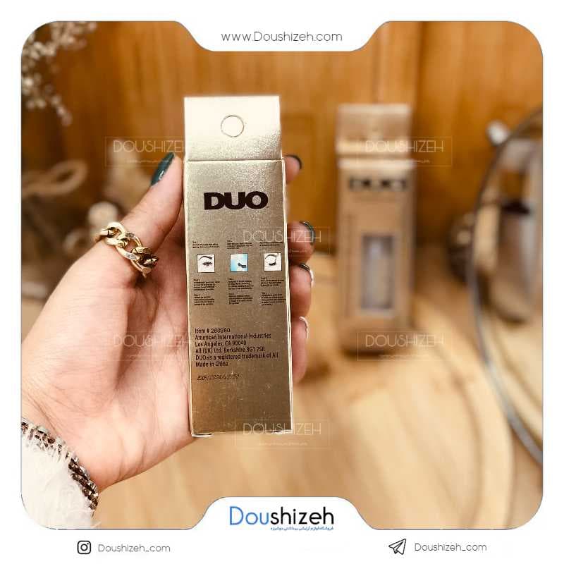 چسب مژه شفاف حرفه ای اصلی DUO — تصویر ۲