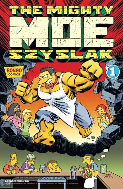 دانلود کمیک Simpsons One-Shot Wonders – The Mighty Moe Szyslak #1 (2017)