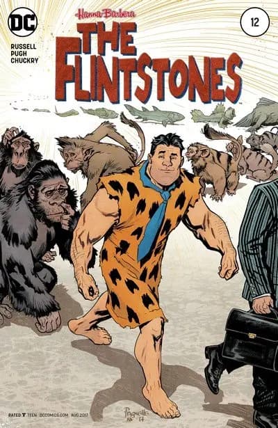 دانلود کمیک The Flintstones #12 (2017)