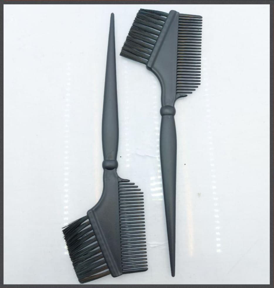 شانه و برس رنگ دوطرفه