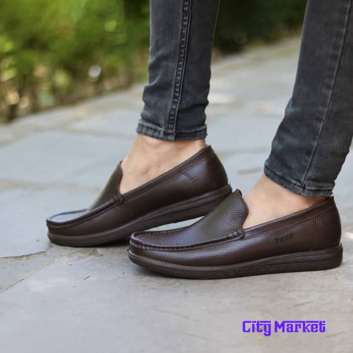 کالج مردانه پاکو رنگ قهوه ای — تصویر ۲