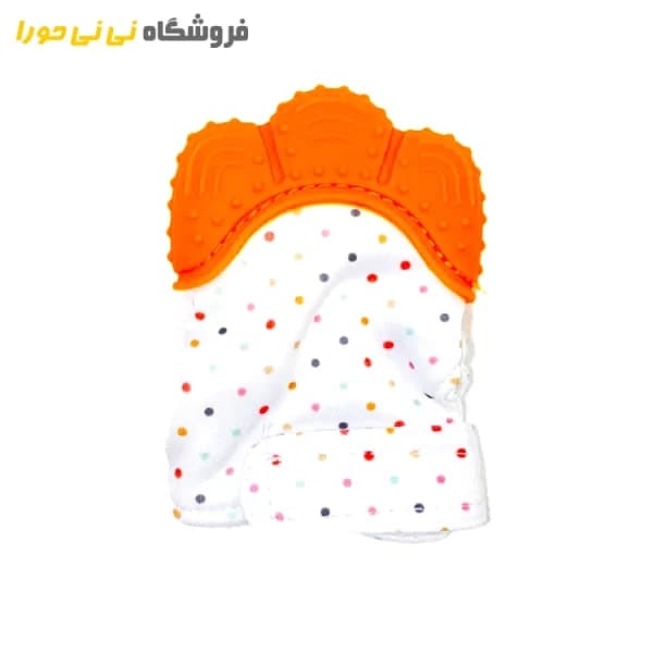 دندانگیر سیلیکونی طرح دستکش