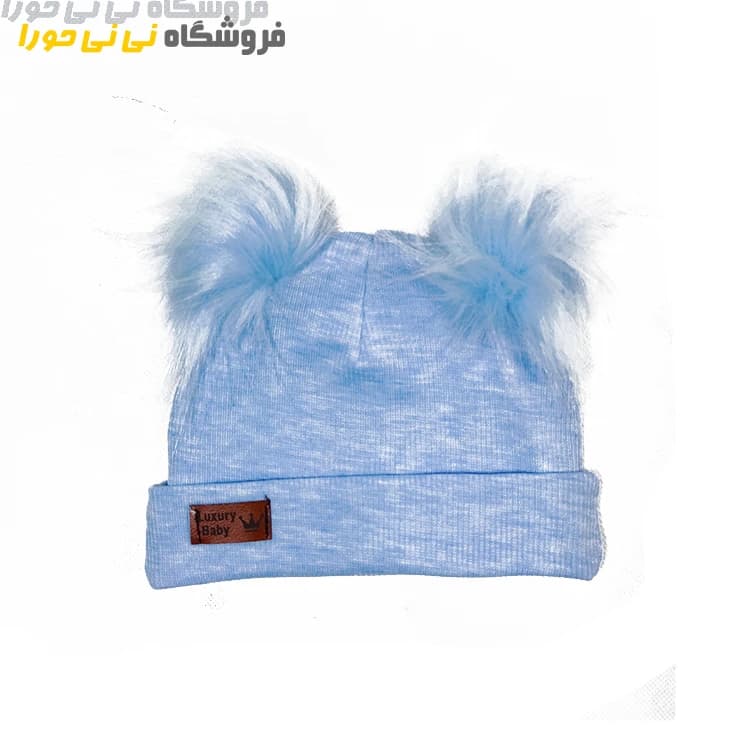 کلاه پوم دار طرح کبریتی