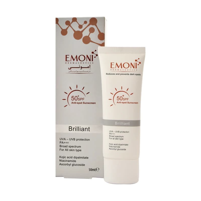کرم ضد آفتاب ضد لک SPF50 50 میلی امونی