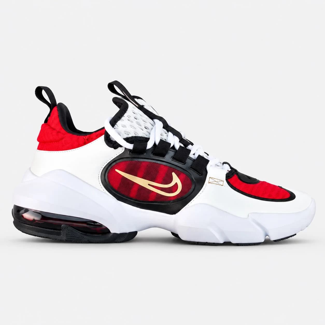کتونی نایک ایرمکس آلفا ساواج 2 سفید قرمز Nike Air Max Allpha Savage 2 White Red — تصویر ۶