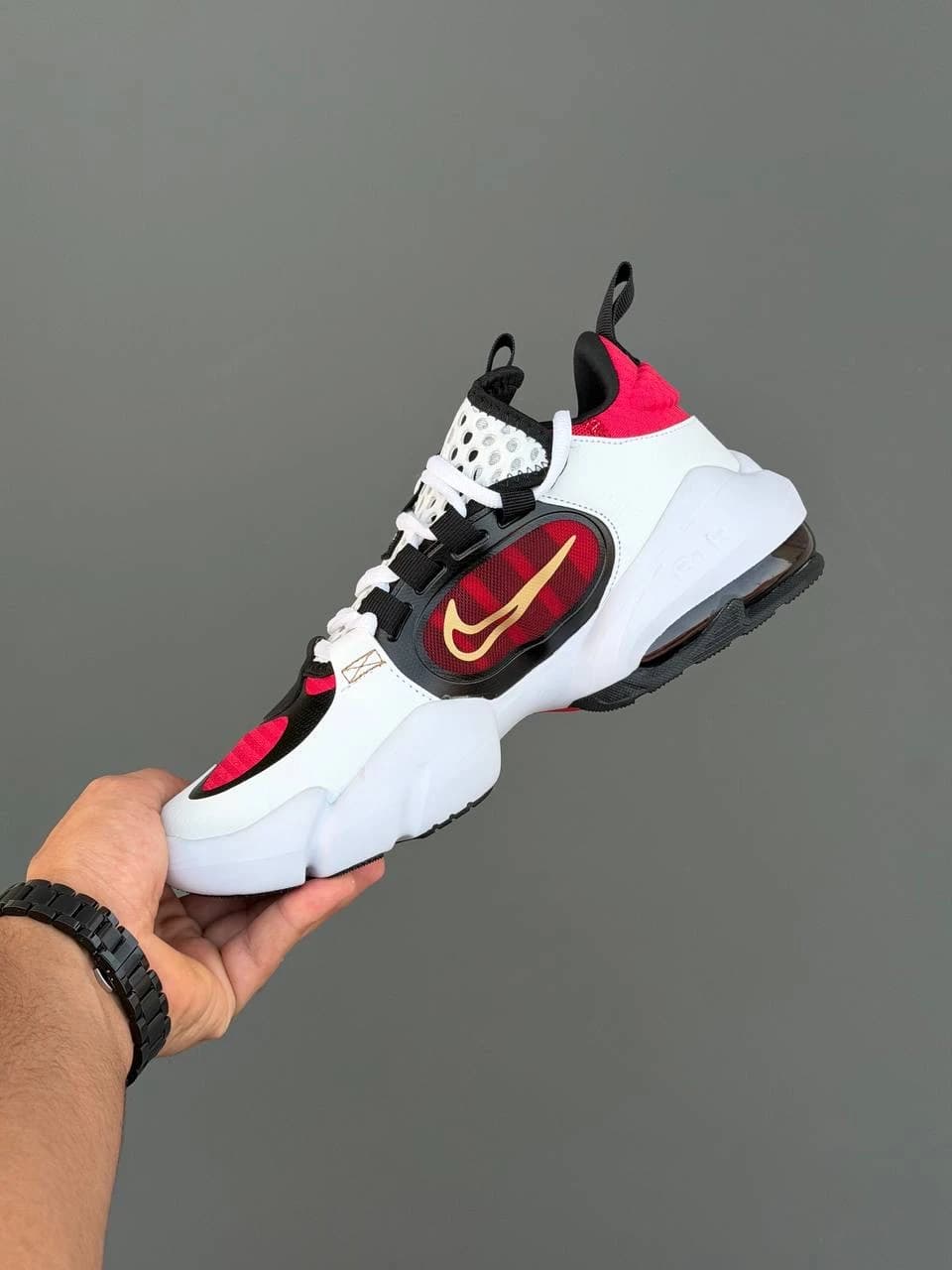 کتونی نایک ایرمکس آلفا ساواج 2 سفید قرمز Nike Air Max Allpha Savage 2 White Red — تصویر ۳