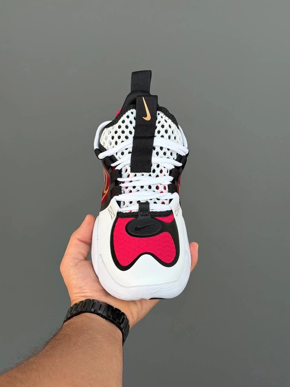 کتونی نایک ایرمکس آلفا ساواج 2 سفید قرمز Nike Air Max Allpha Savage 2 White Red — تصویر ۲