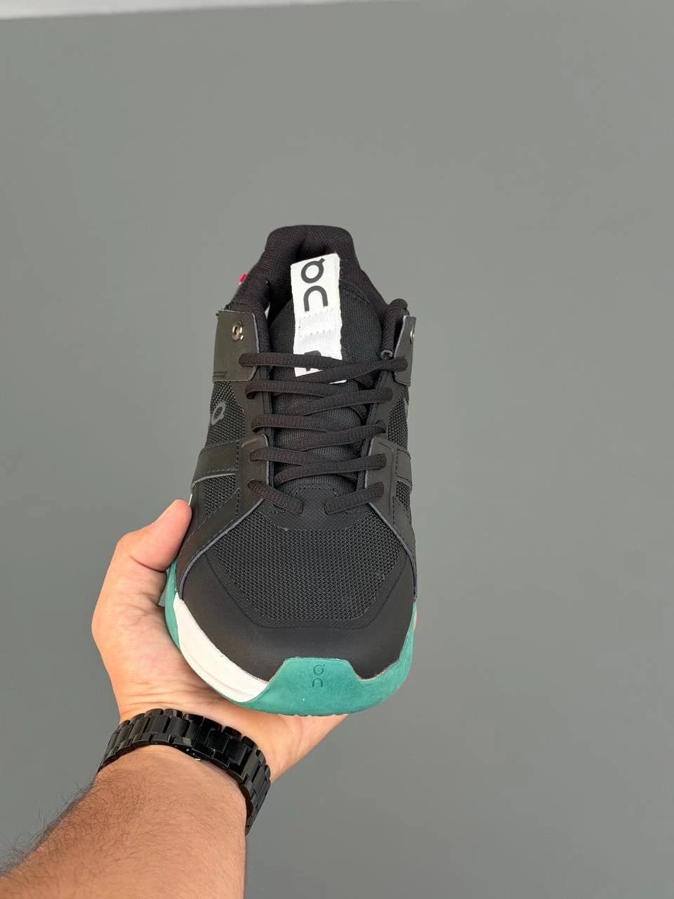 کتونی راجر پرو کلی مشکی سبز THE ROGER Pro Clay Black Green — تصویر ۲