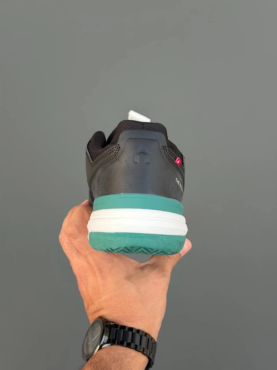 کتونی راجر پرو کلی مشکی سبز THE ROGER Pro Clay Black Green — تصویر ۴
