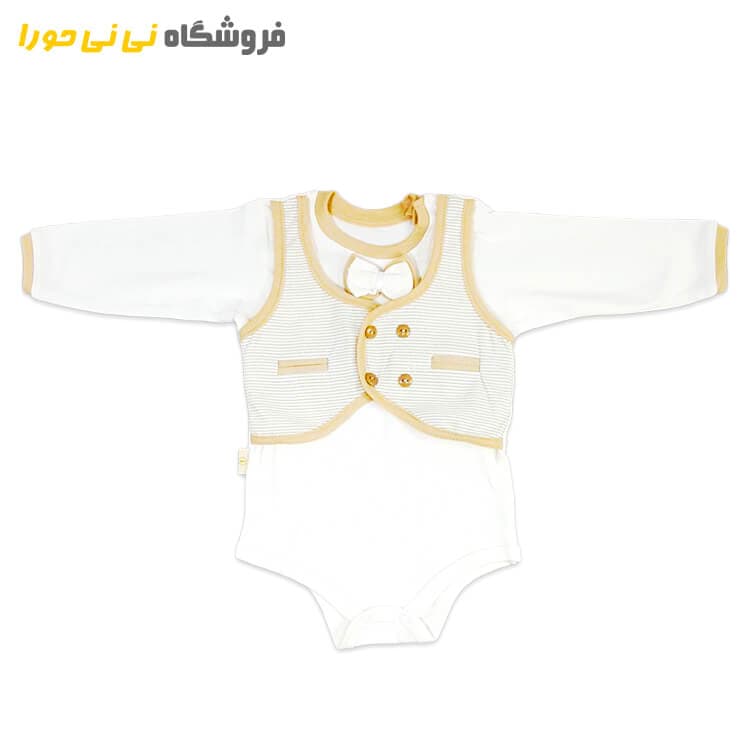 زیردکمه بلند طرح ژیله دار جنس پنبه