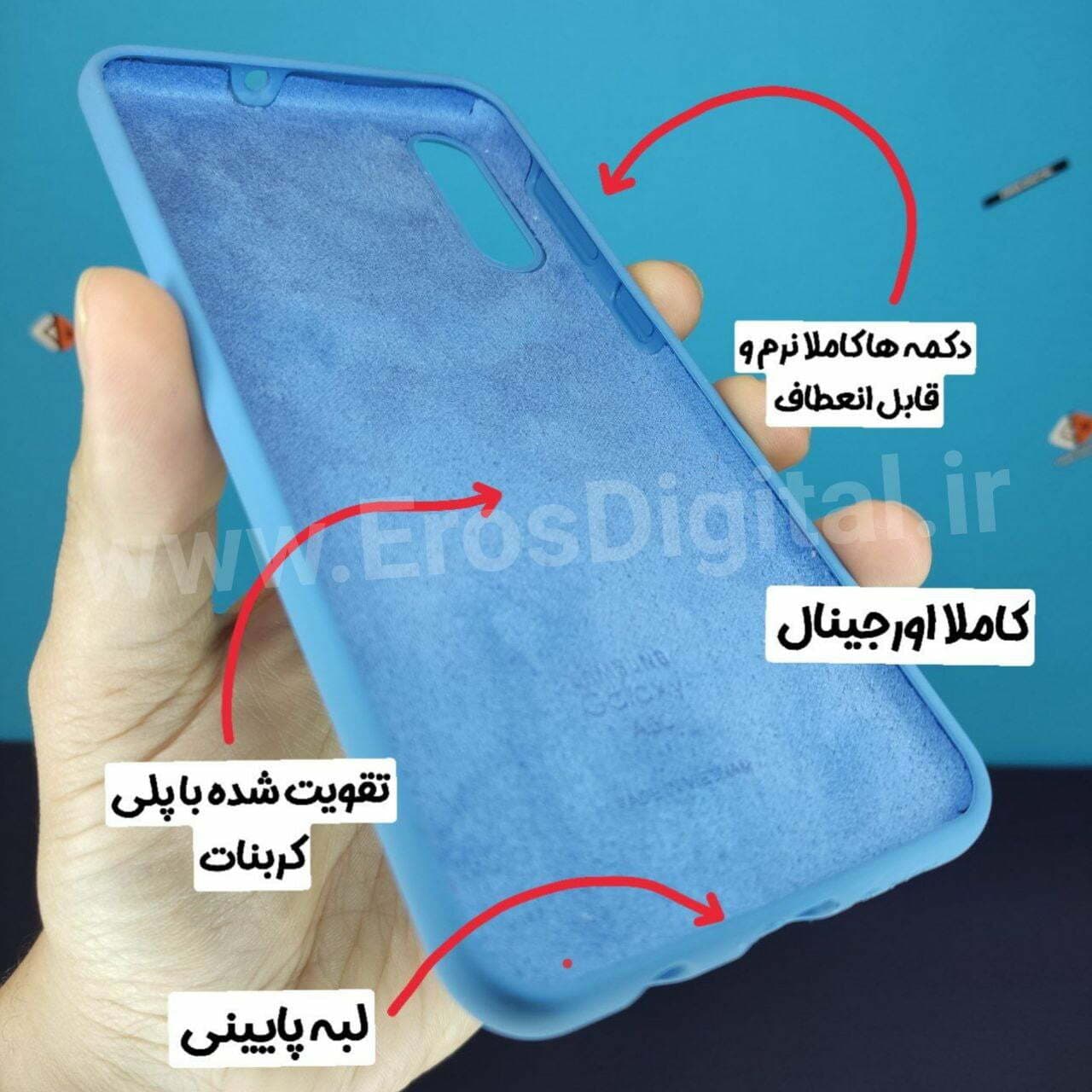 قاب سیلیکونی Xiaomi Redmi 10 (سیلیکون اصل) — تصویر ۳