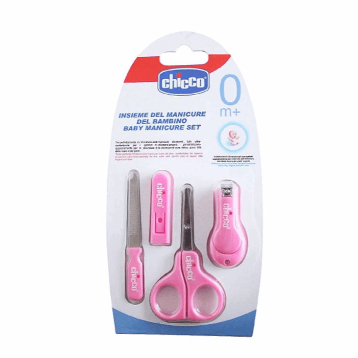 ست ناخن گیر طرح چیکو chicco صورتی