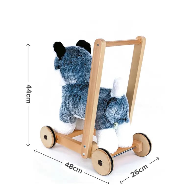 واکر سگ هاسکی لیتل برد MISHKA Dog Push Along little bird کد 3087 — تصویر ۴