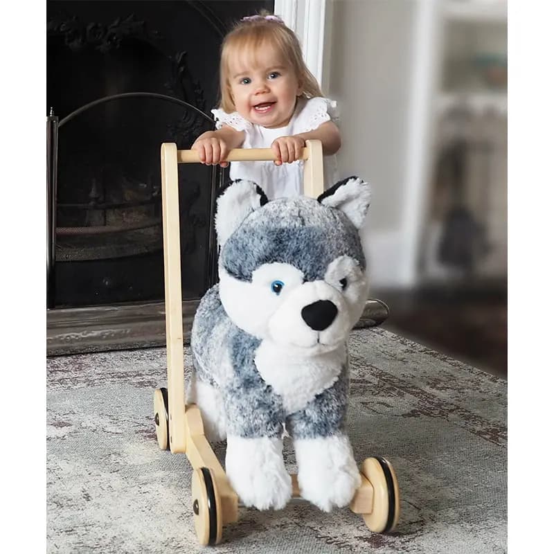 واکر سگ هاسکی لیتل برد MISHKA Dog Push Along little bird کد 3087 — تصویر ۲