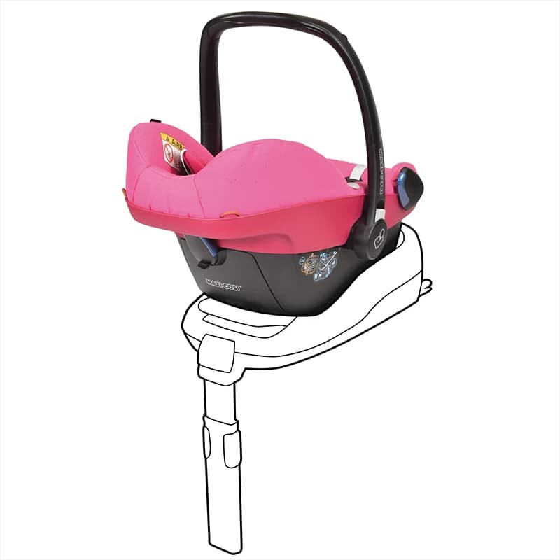 كرير مکسی کوزی Maxi Cosi pebble Plus رنگ Berry Pink — تصویر ۲