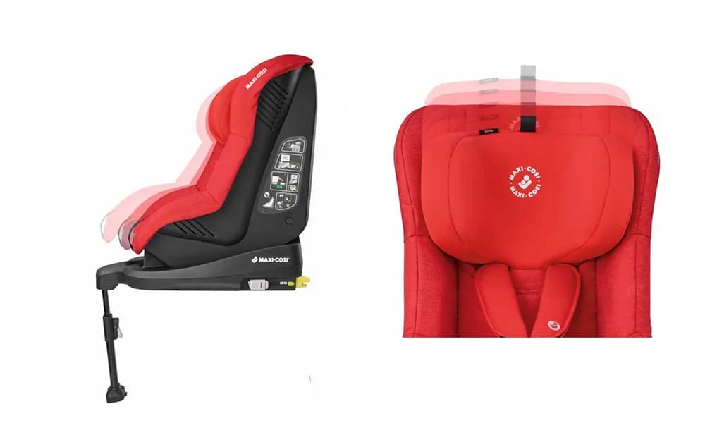 صندلی ماشین کودک مکسی کوزی با ایزوفیکس Maxi-cosi TOBI FIX NOMAD RED — تصویر ۲